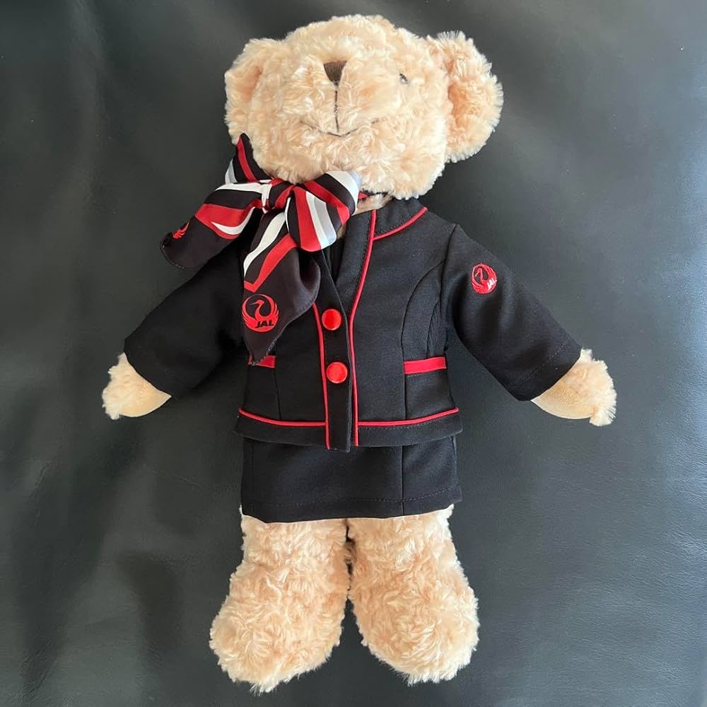 Amazon.co.jp: 日本航空 客室乗務員 JAL CA Four Bears
